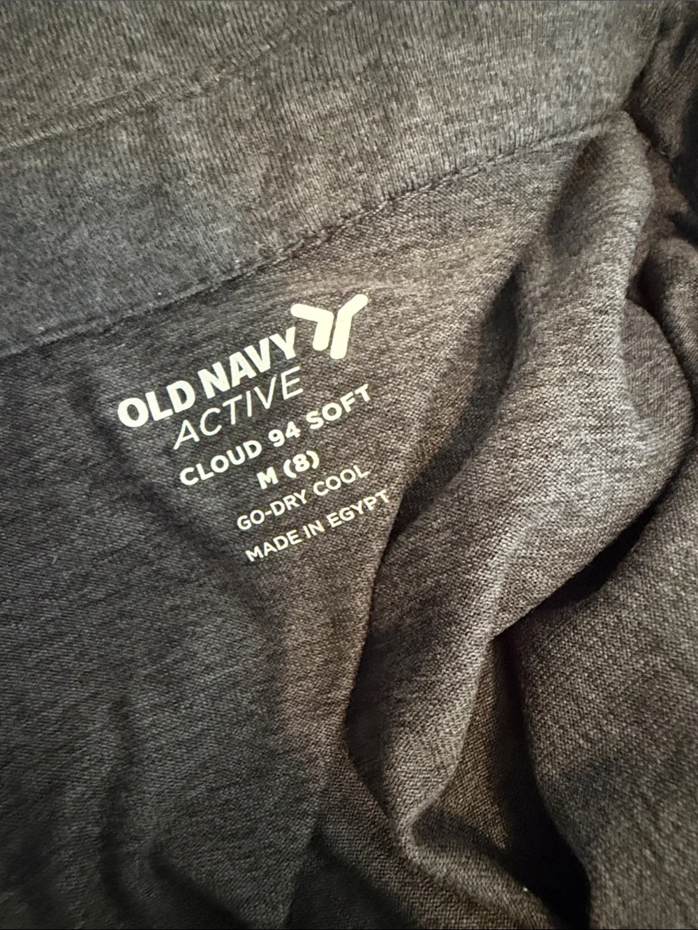 Old Navy Grey Short-Sleeve Polo